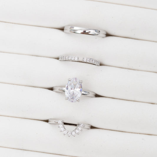 Bague duchesse en acier inoxydable