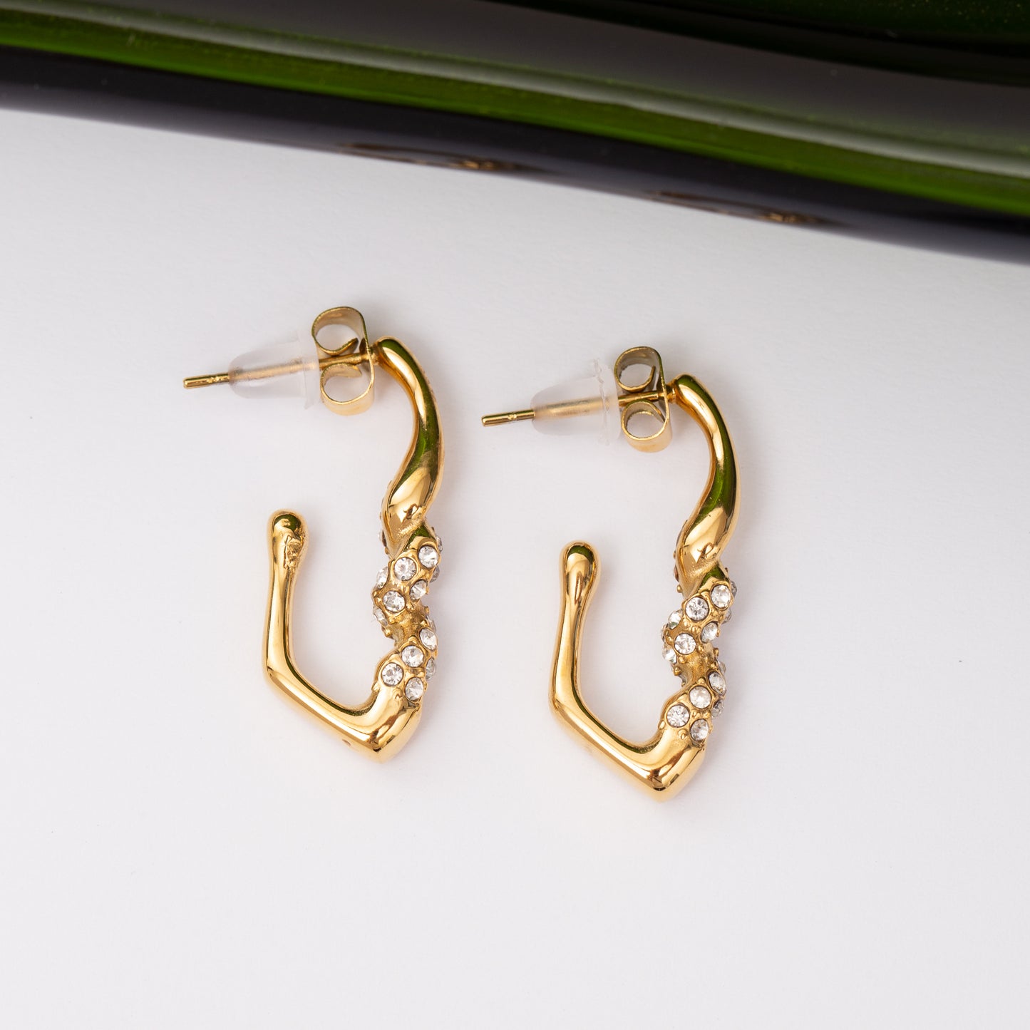 Boucles d'oreilles Nuance en acier inoxydable