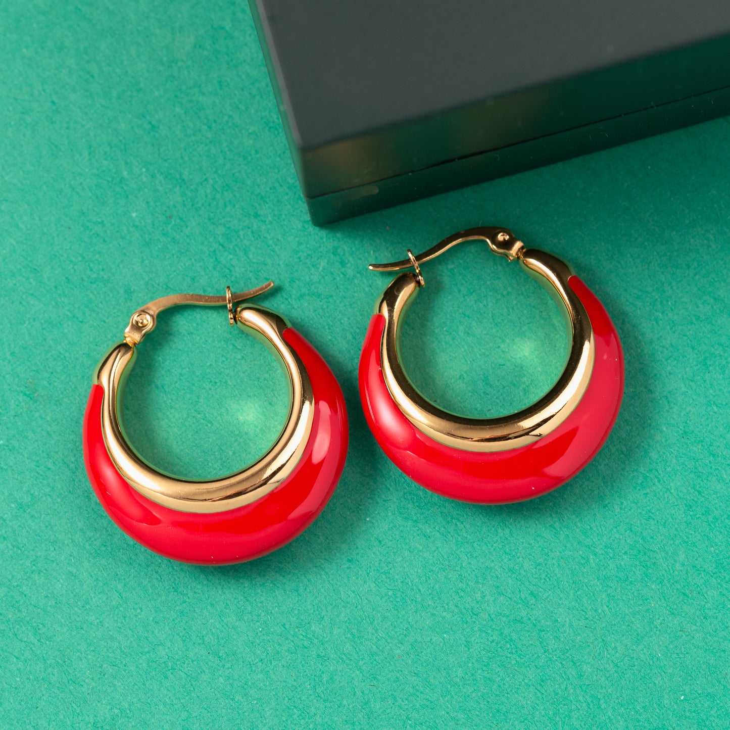 Boucles d'oreilles en Acier Garanti Inoxydable