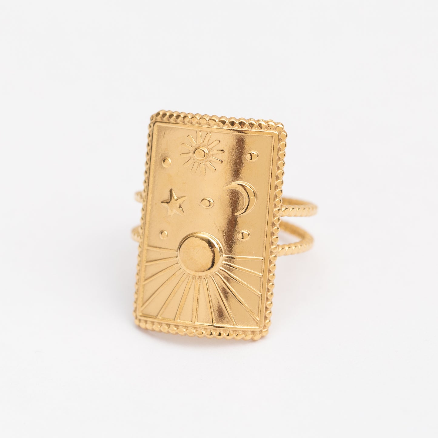 Bague en acier inoxydable garantie - Taille standard