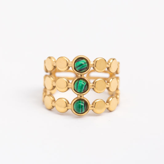 Bague en acier inoxydable garantie - Taille standard