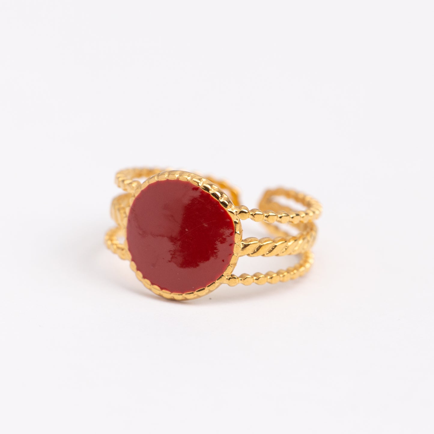 Bague en acier inoxydable garantie - Taille standard
