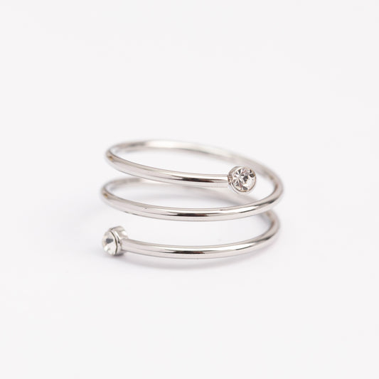 Bague en acier inoxydable garantie