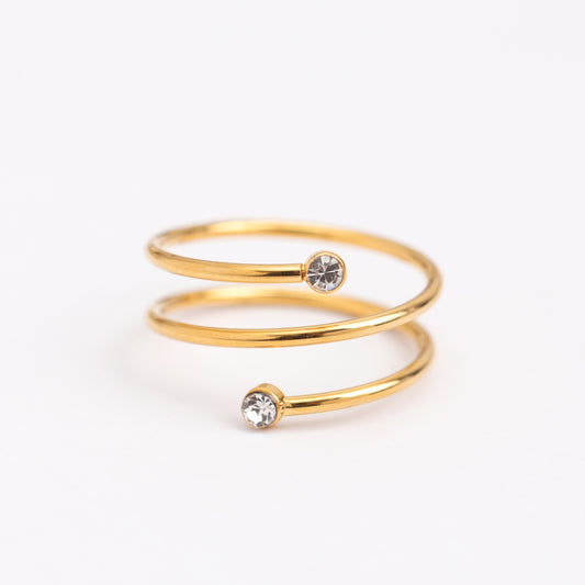 Bague en acier inoxydable garantie