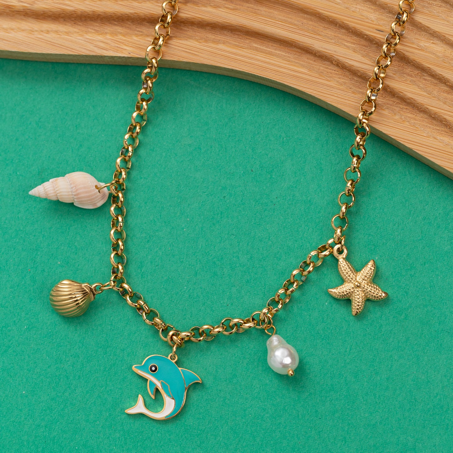 Collier Douce Chaîne en acier inoxydable garanti
