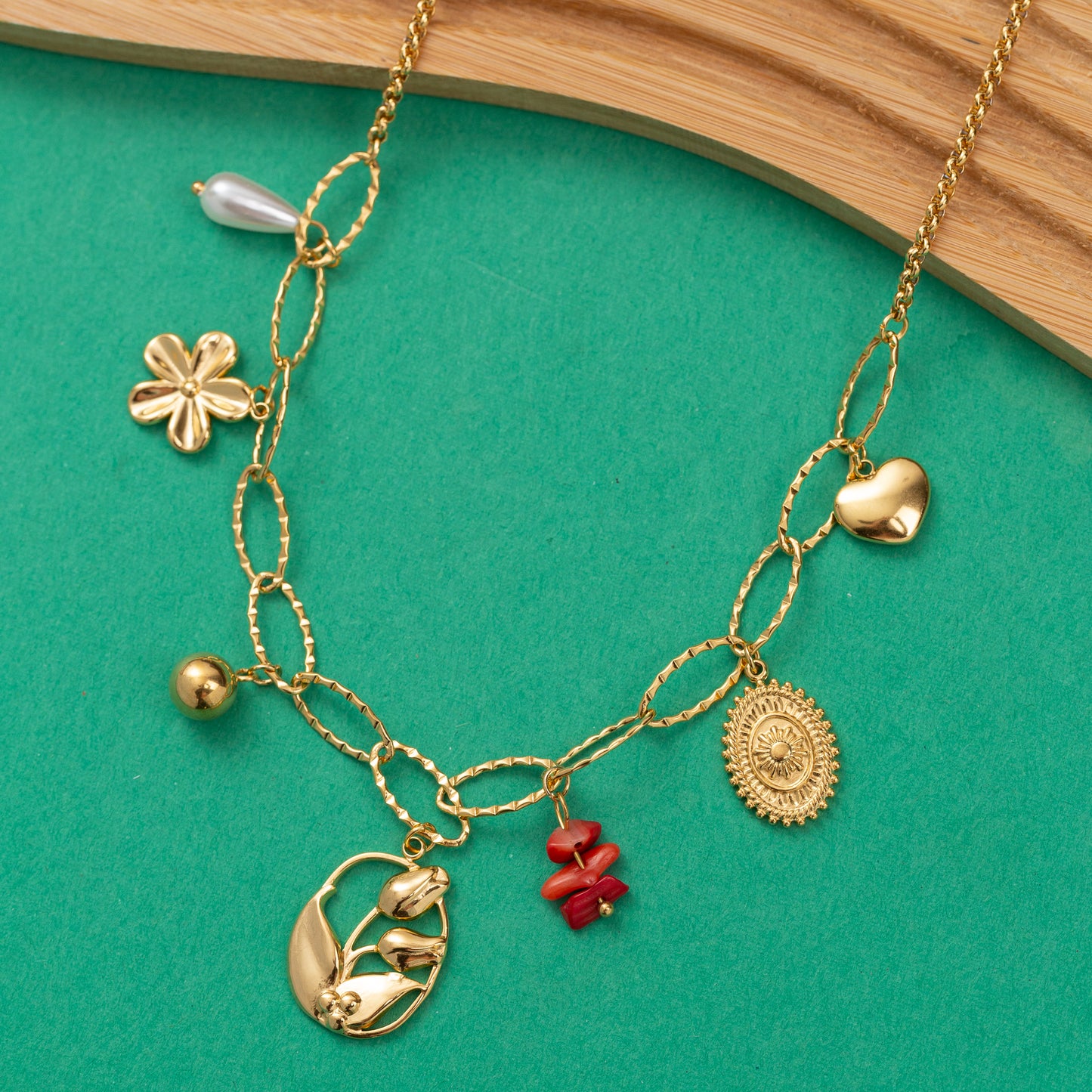 Collier Douce Chaîne en acier inoxydable garanti