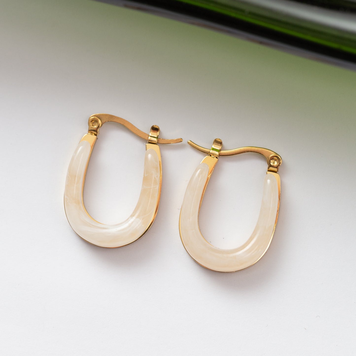 Boucles d'oreilles Luxe en acier inoxydable garanties