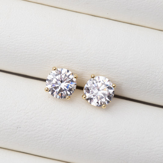 Boucles d'oreilles en plaqué or