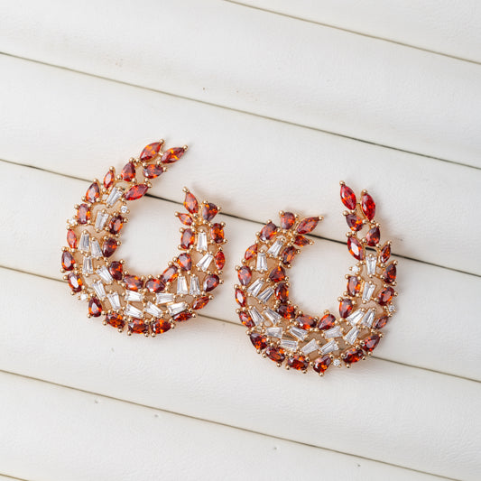 Boucles d'oreilles Fine Glow en plaqué Or