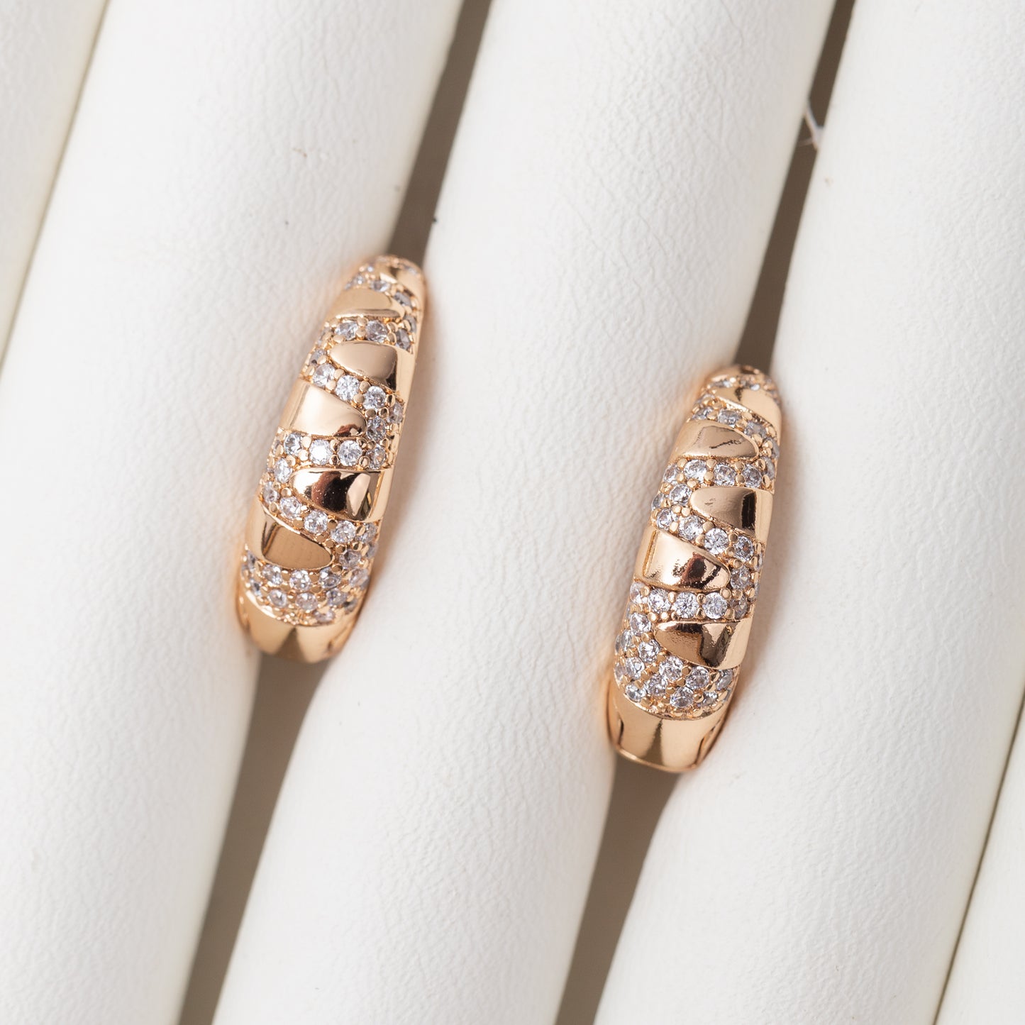 Boucles d'oreilles Fine Glow en plaqué Or