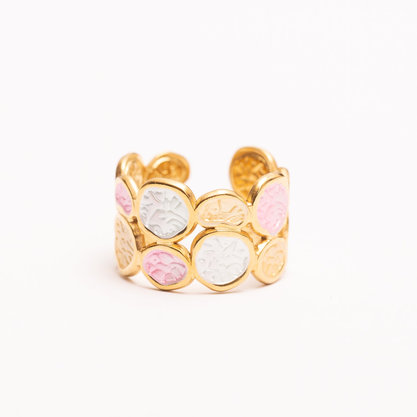 Bague Roséa en acier inoxydable garantie - En promotion