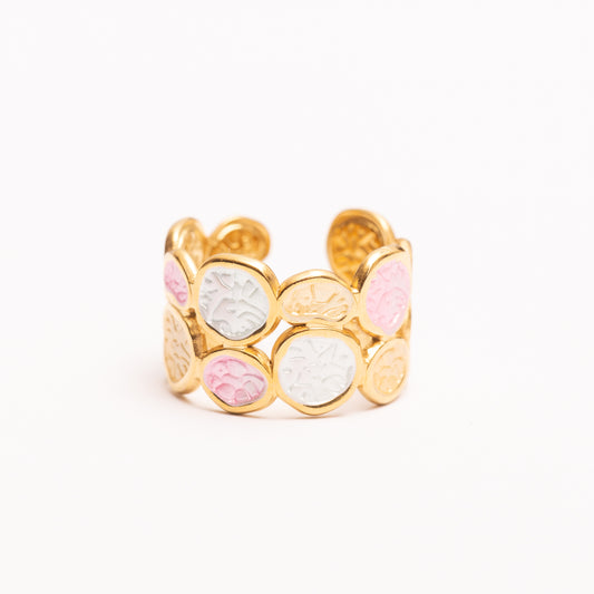 Bague Roséa en acier inoxydable garantie - En promotion