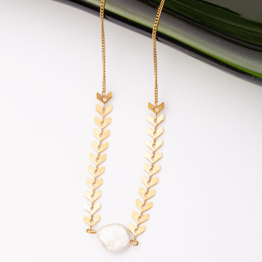 Collier Roséa en acier inoxydable garanti