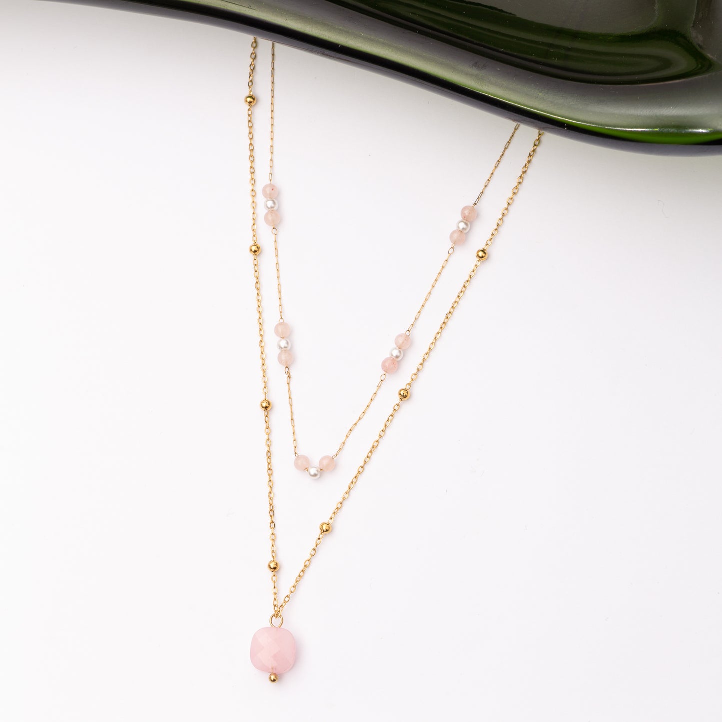 Collier Roséa en acier inoxydable garanti