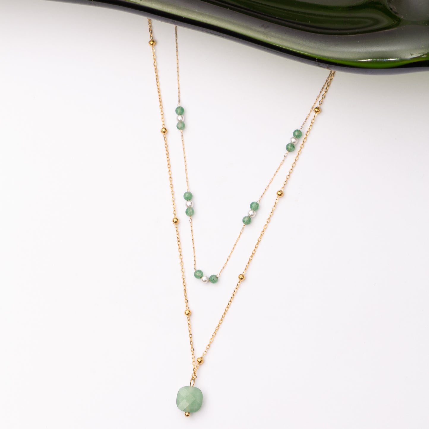 Collier Roséa en acier inoxydable garanti