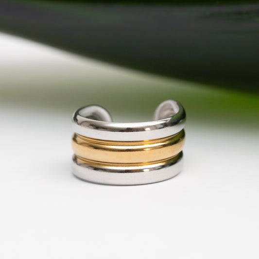 Bague en acier - Taille Standard
