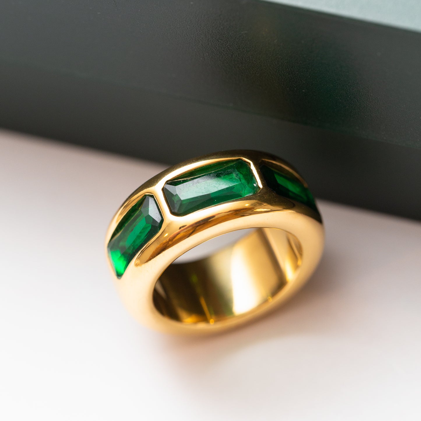 Bague Acier Tendance