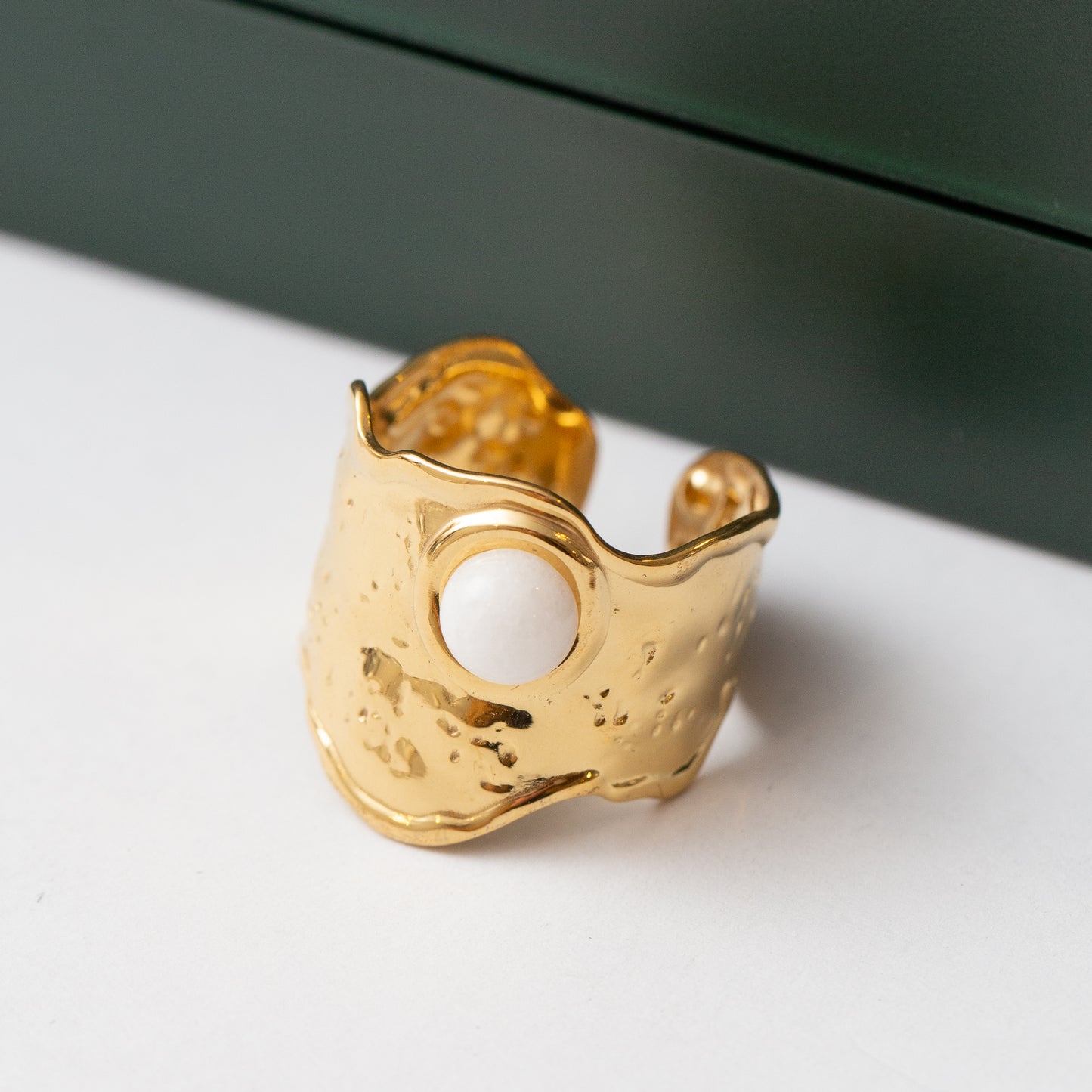 Bague Acier Tendance