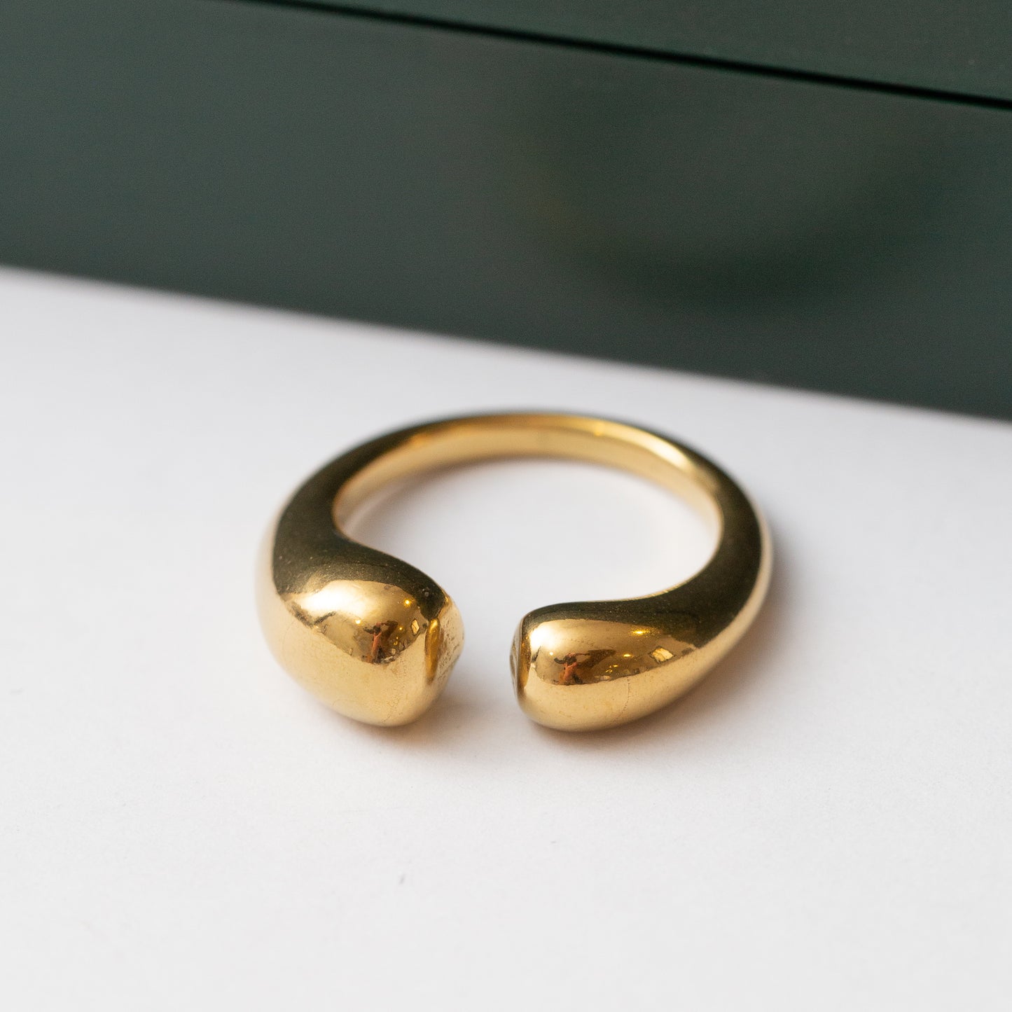 Bague Acier Tendance