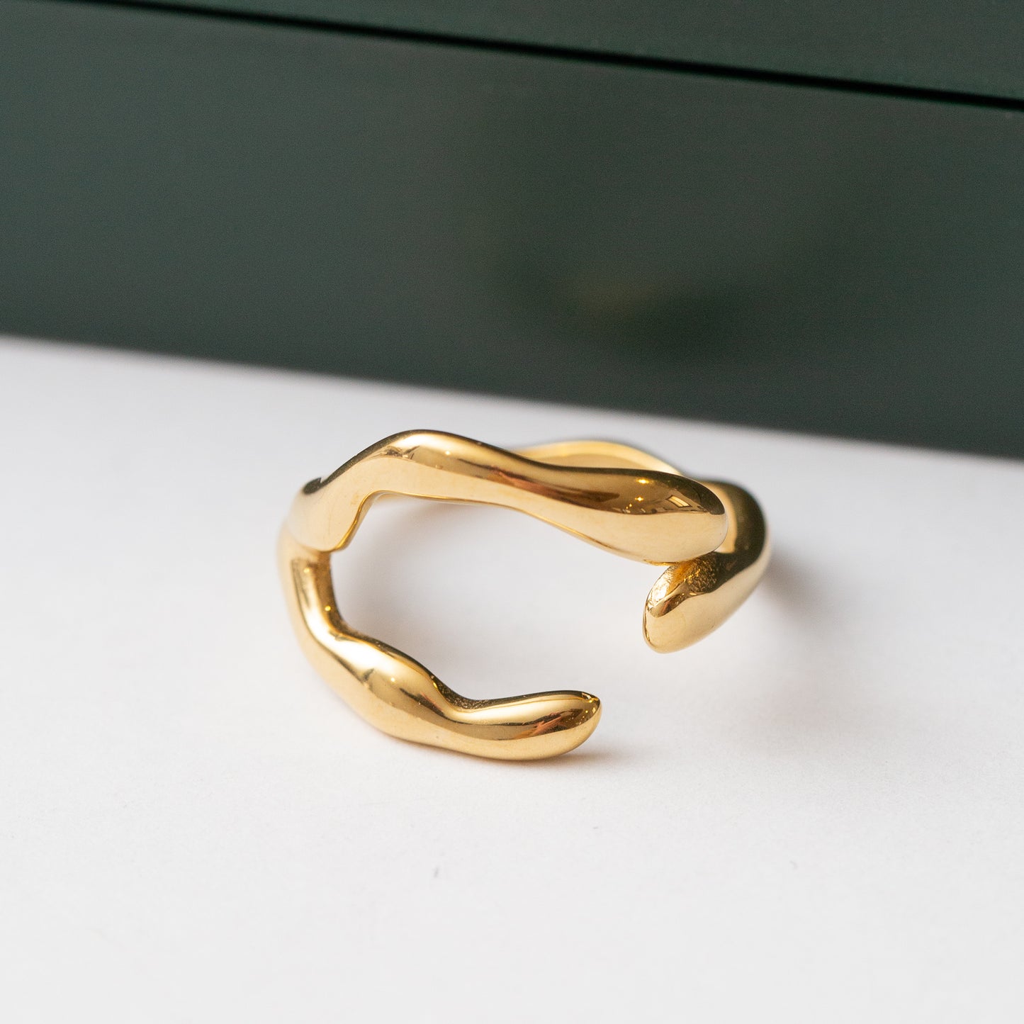 Bague Acier Tendance