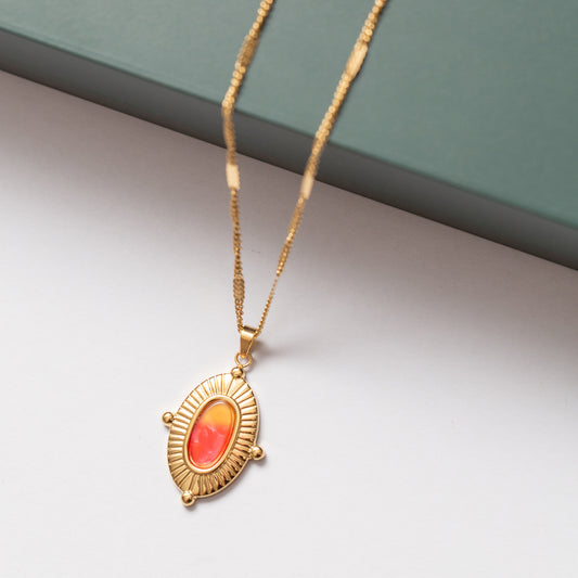 Collier Acier Tendance