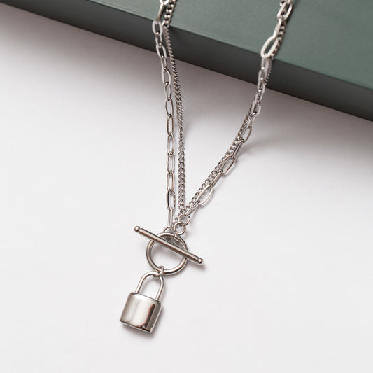 Collier Acier Tendance