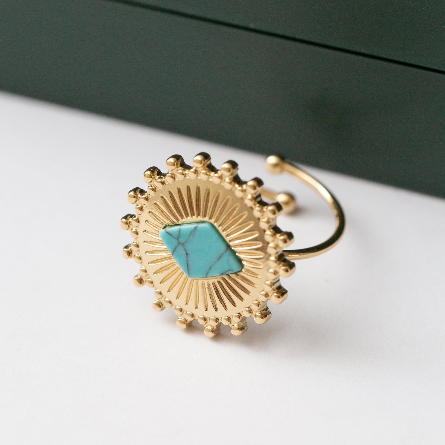 Bague Acier Tendance