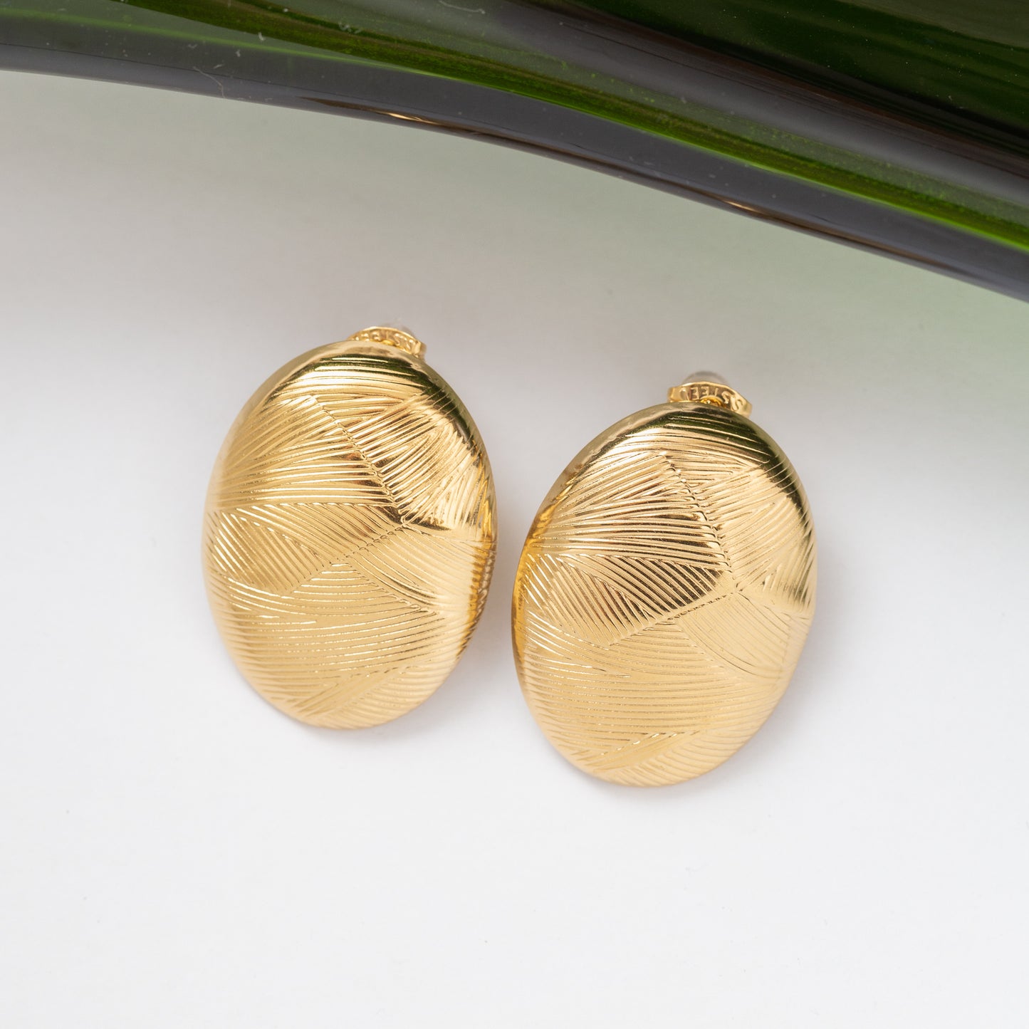 Boucles d'oreilles en acier