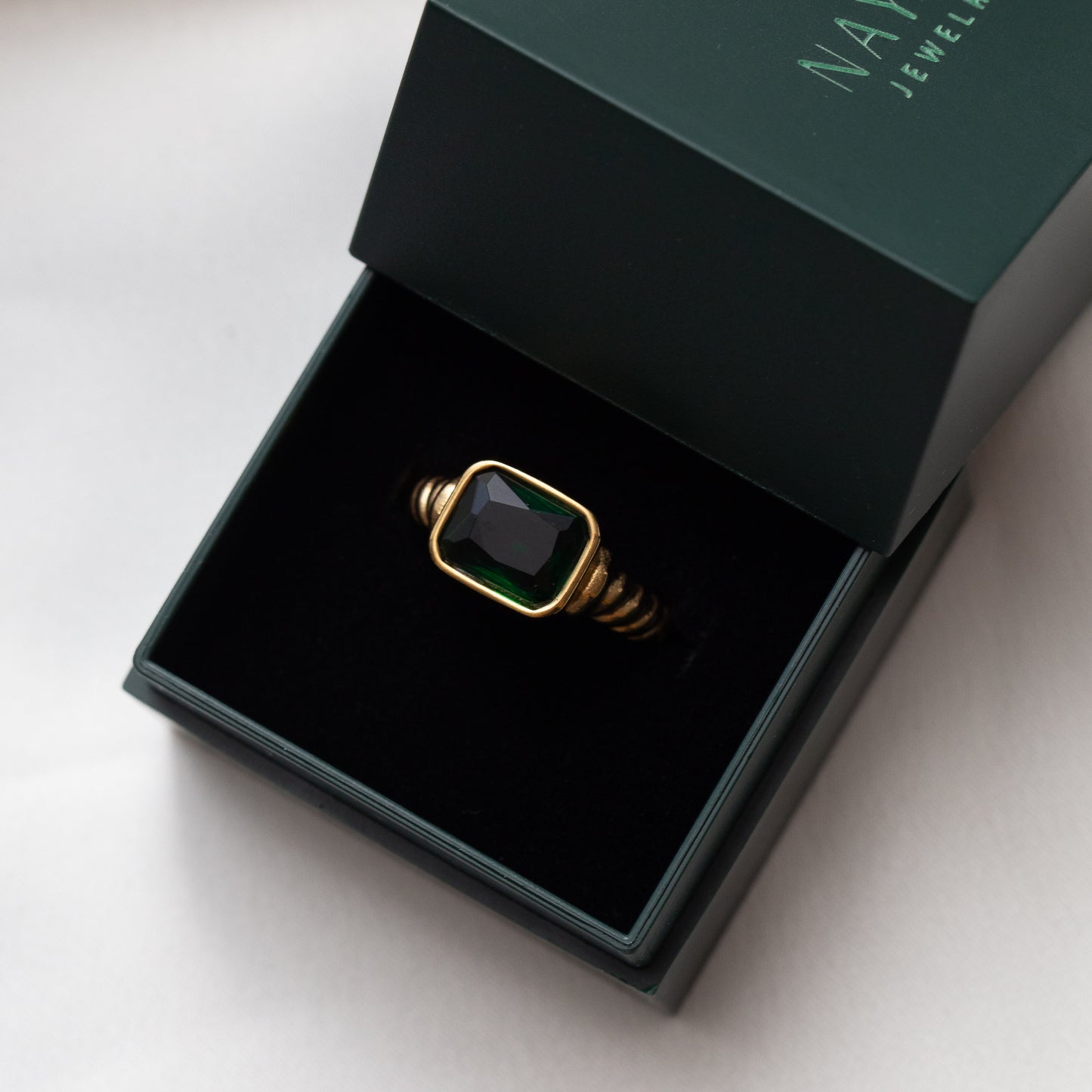 Bague Acier Tendance