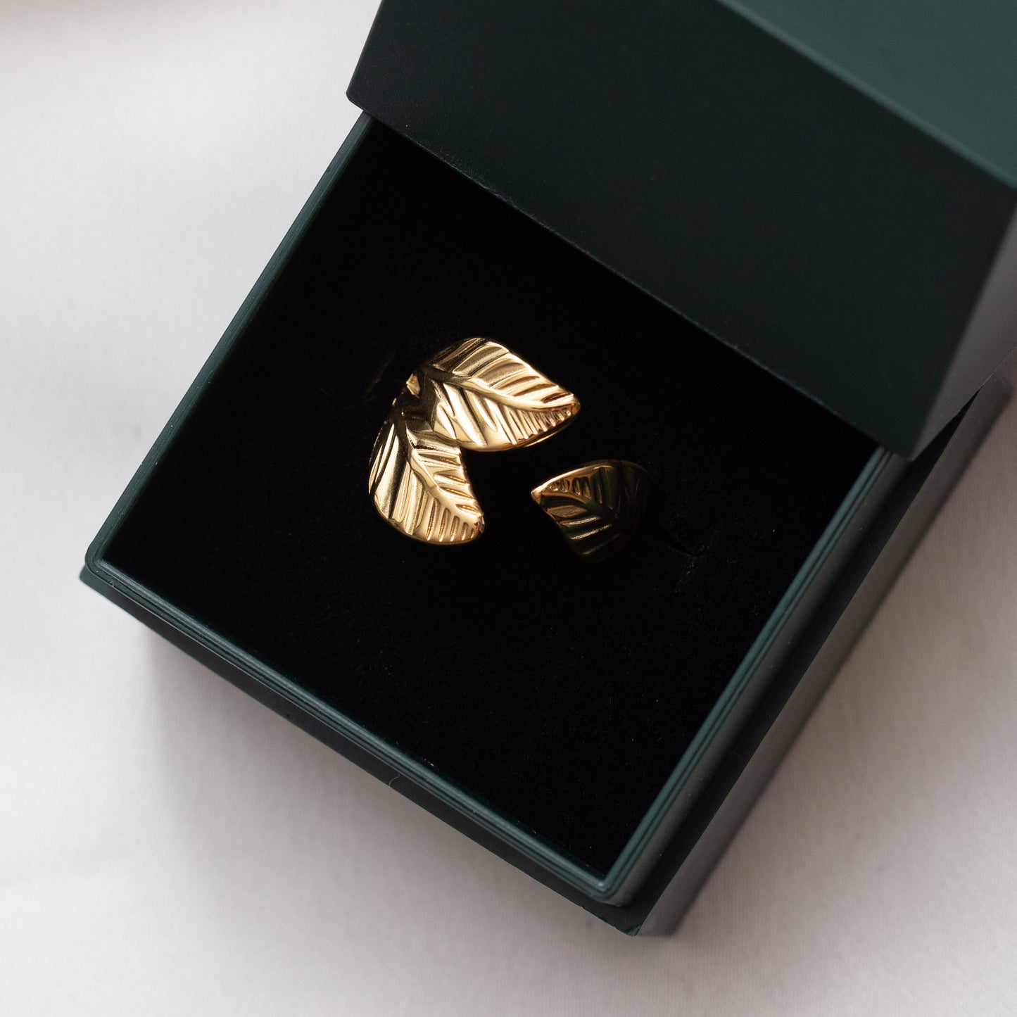 Bague Acier Tendance - Taille standard