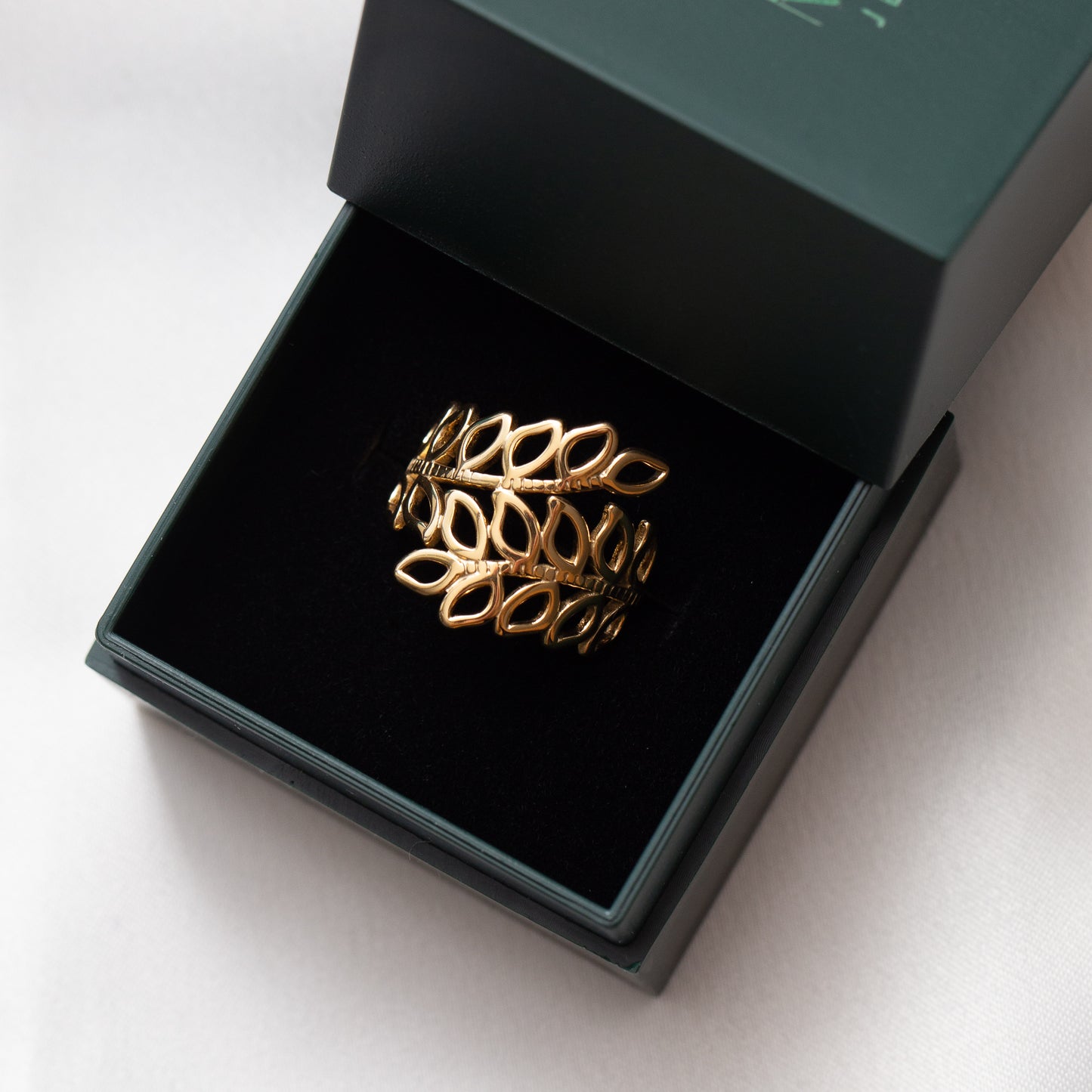 Bague Acier Tendance - Taille Standard