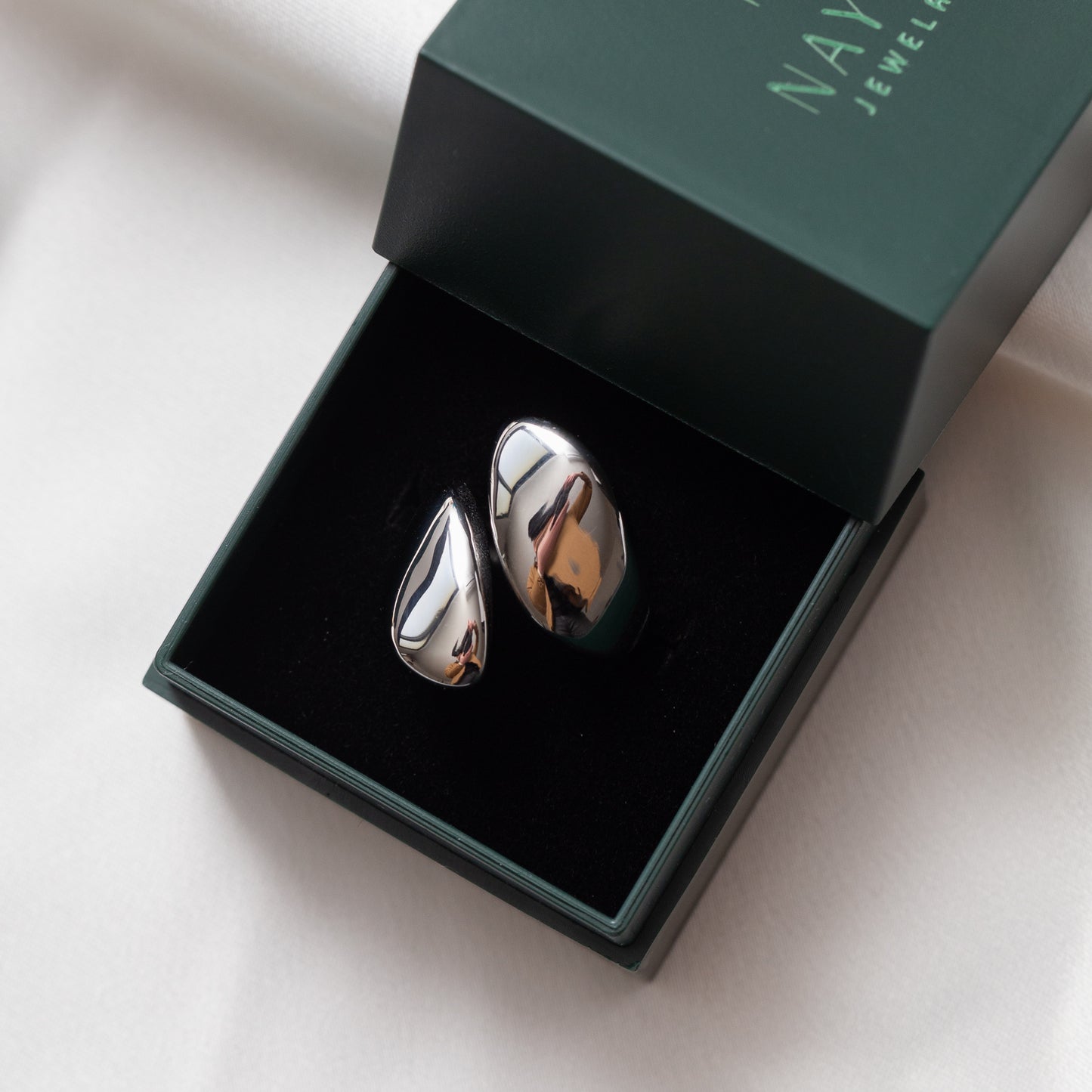 Bague Acier Tendance