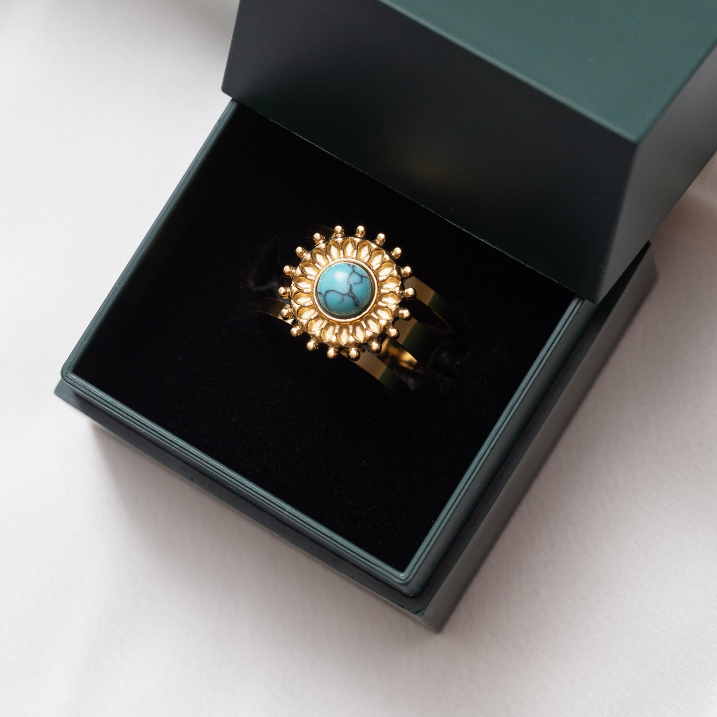 Bague Acier Tendance