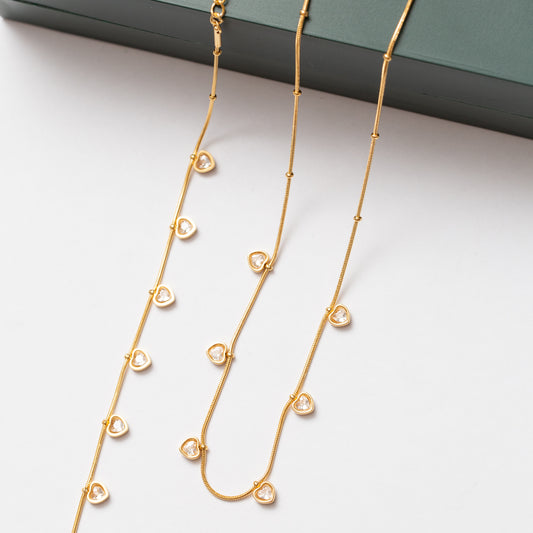 Ensemble 2 PCS Acier. Un collier et une gourmette Tendance