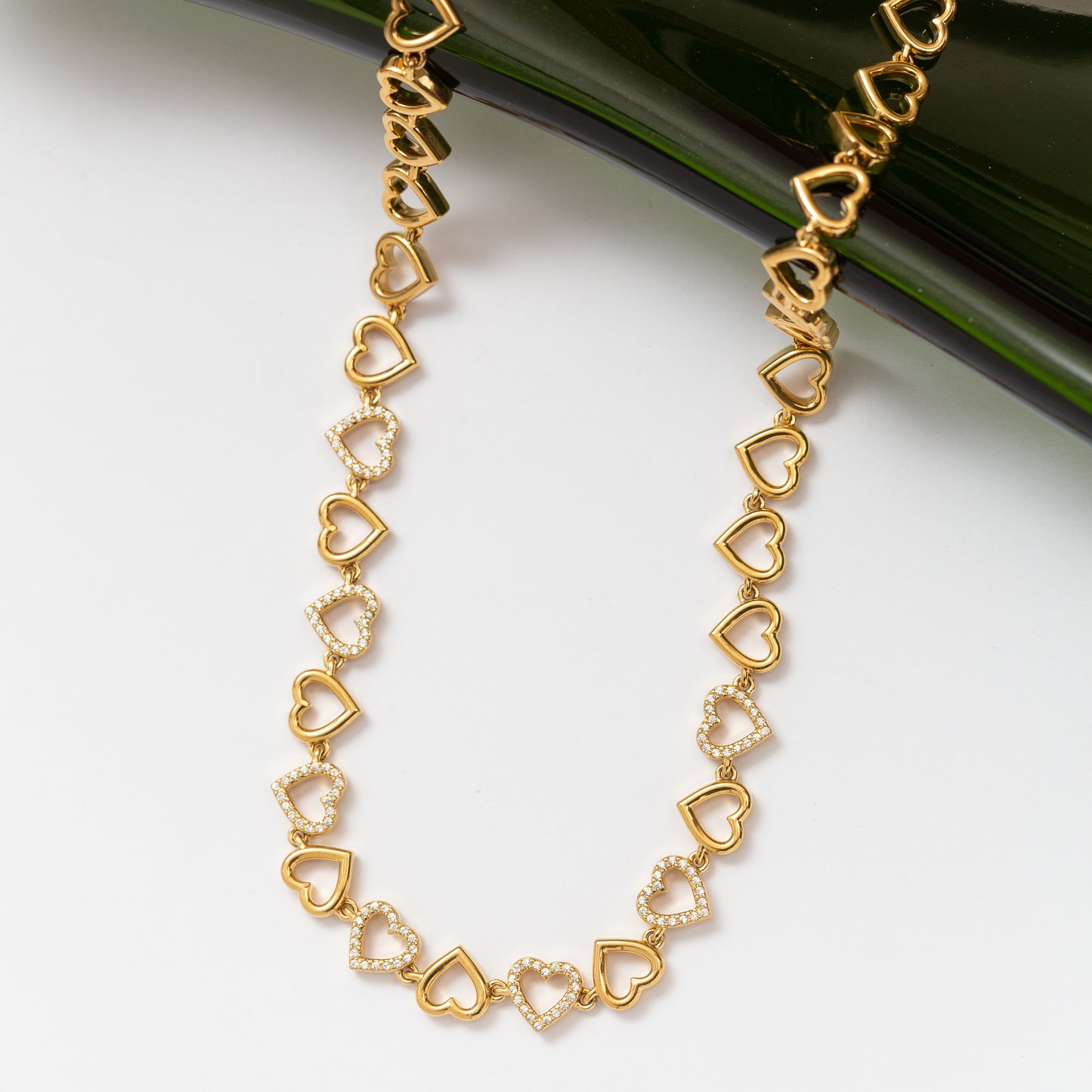 Collier en acier tendance