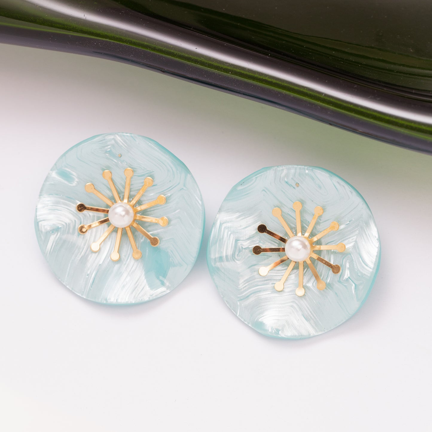 Boucles d'oreilles en acier