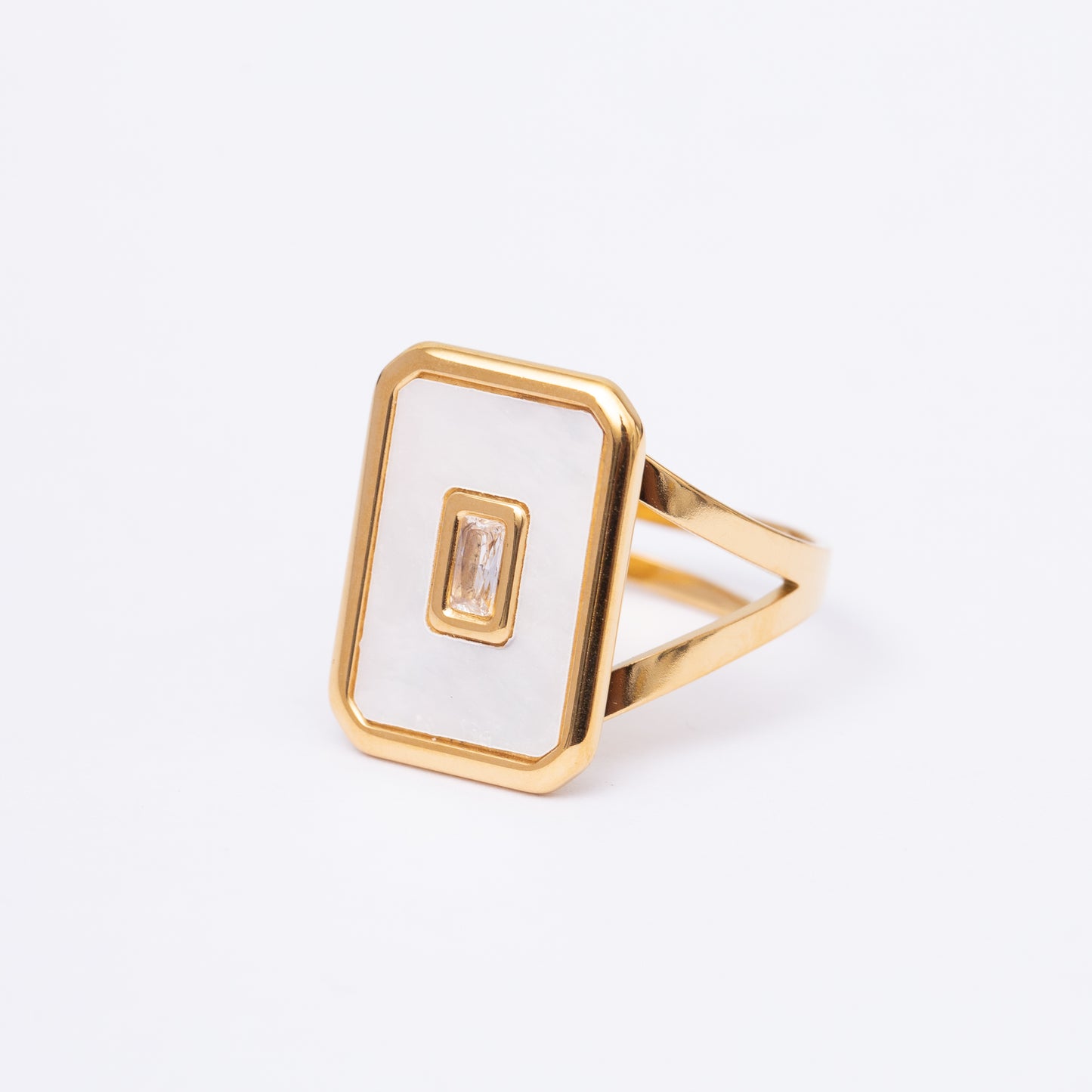 Bague BRUT en acier inoxydable