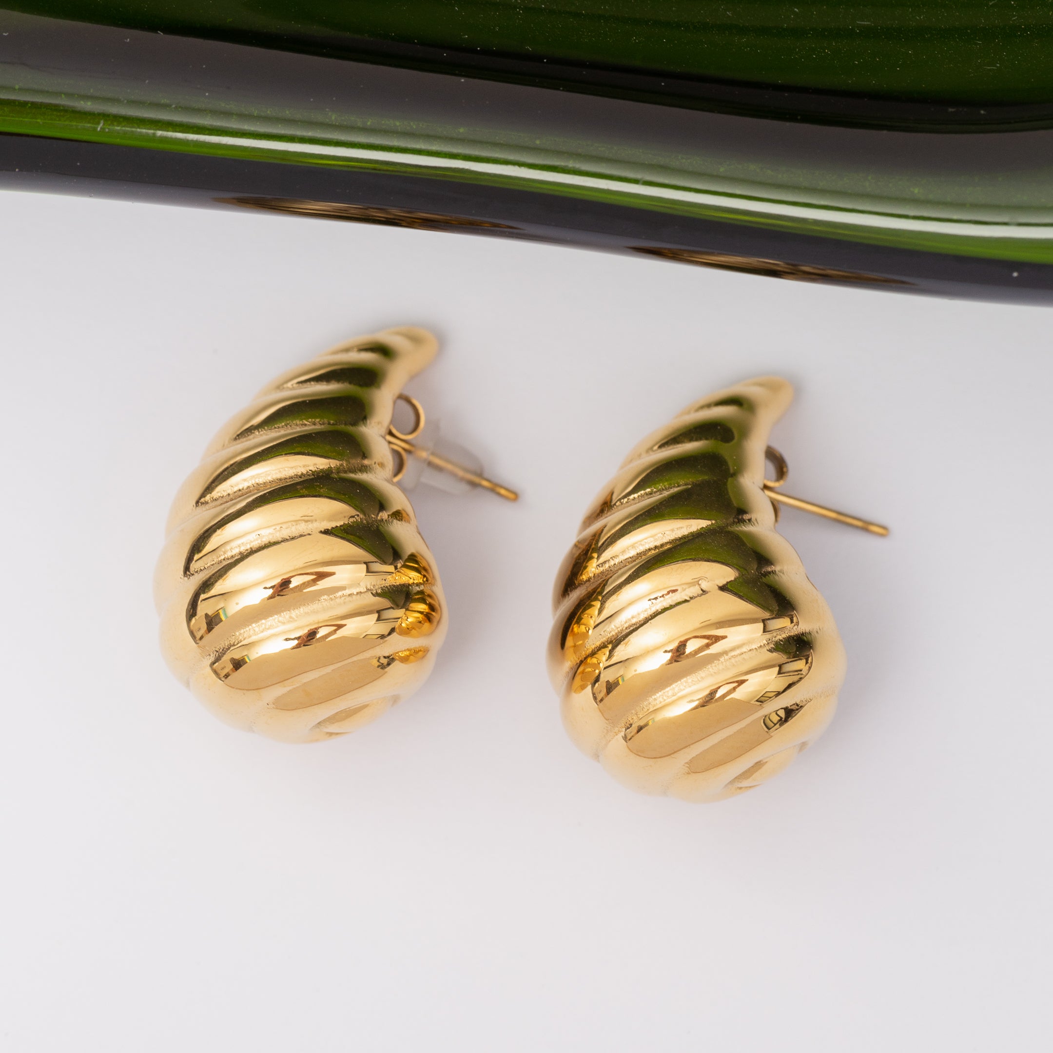 Boucles d'oreilles GLOW en acier inoxydable