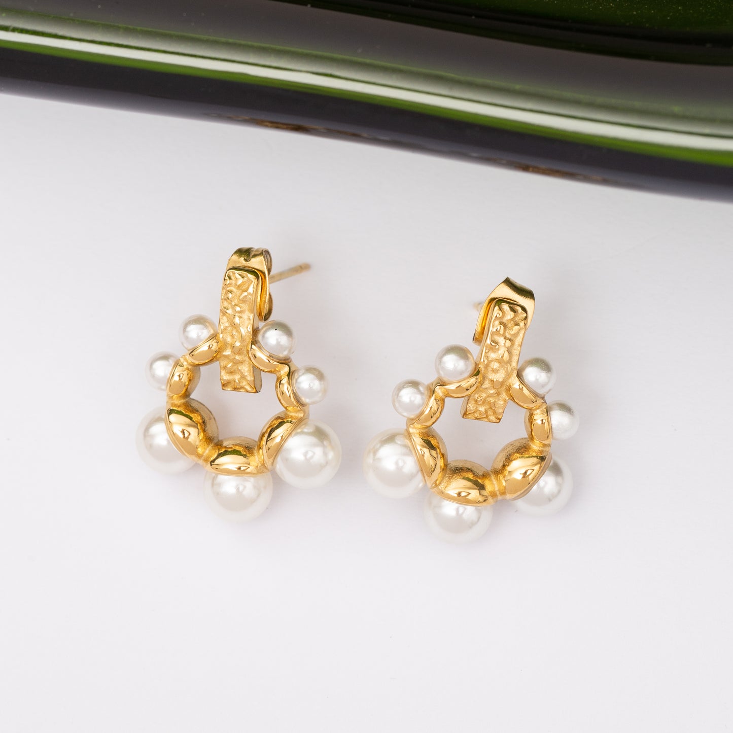 Boucles d'oreilles GLOW en acier inoxydable