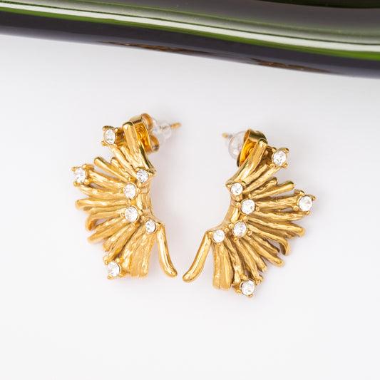 Boucles d'oreilles GLOW en acier inoxydable