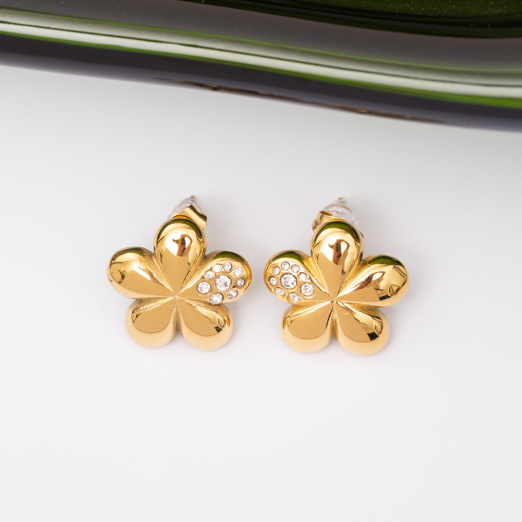 Boucles d'oreilles GLOW en acier inoxydable