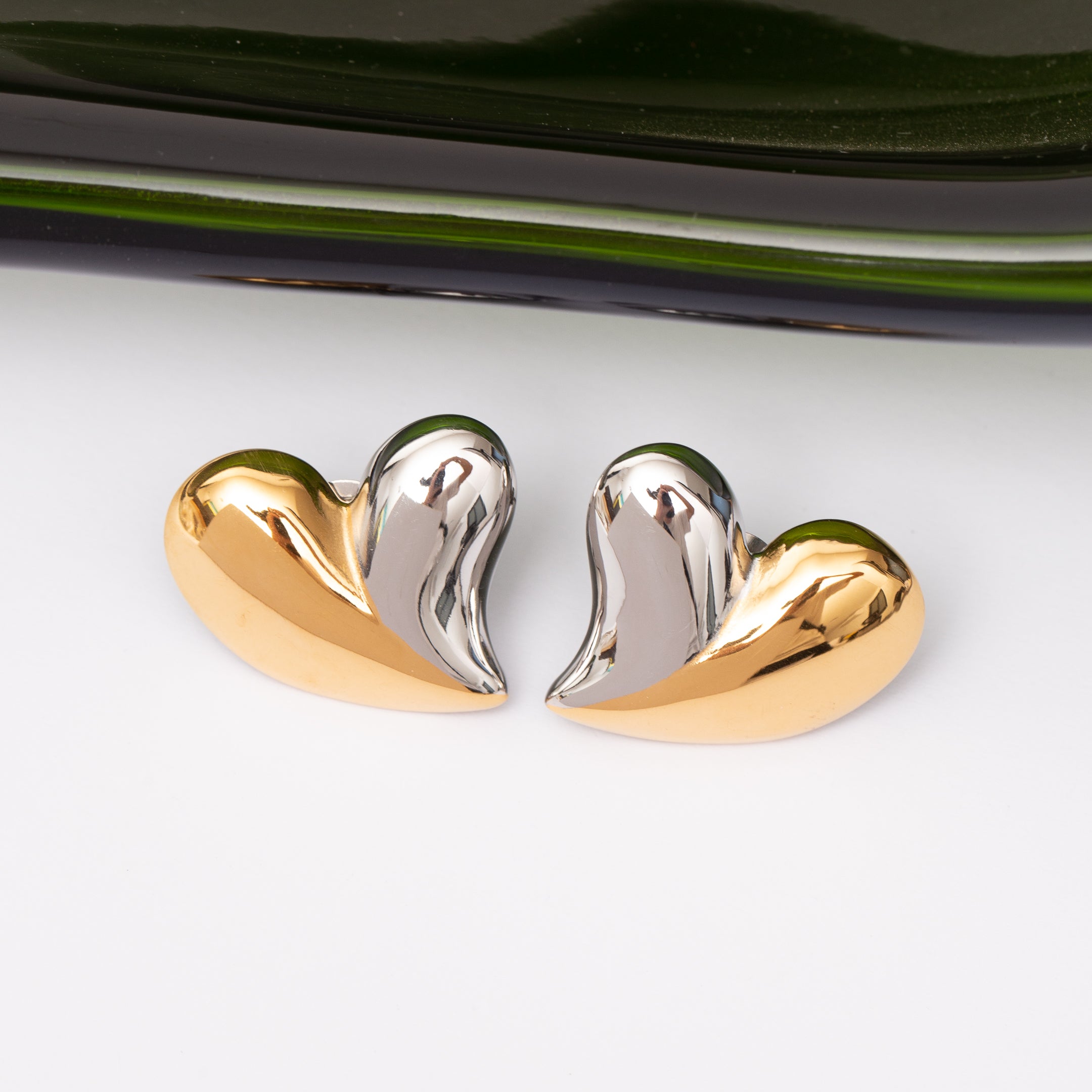 Boucles d'oreilles Nuance en acier inoxydable