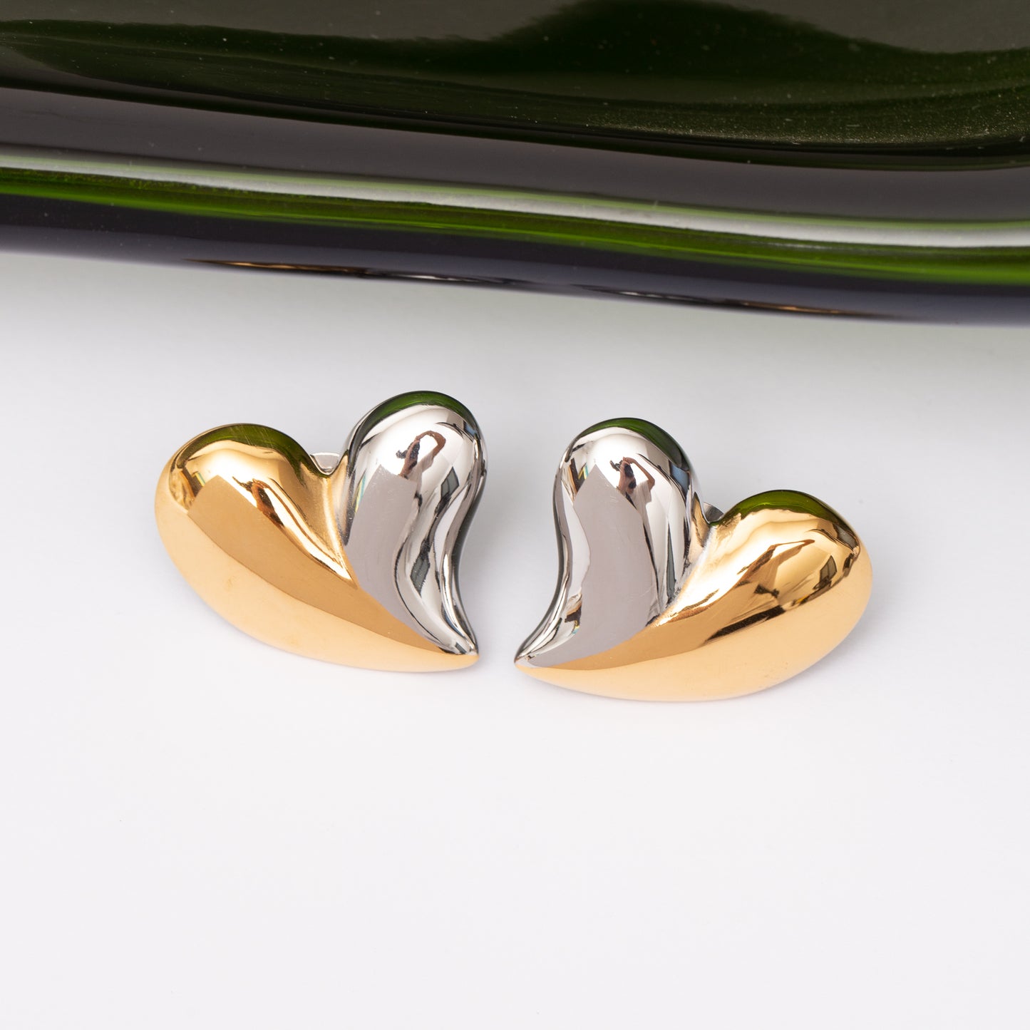 Boucles d'oreilles Nuance en acier inoxydable