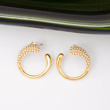 Boucles d'oreilles INOXIA en acier inoxydable