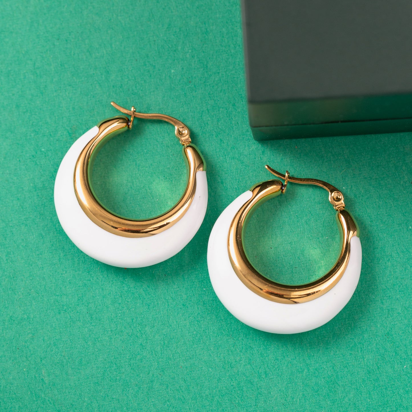 Boucles d'oreilles en Acier Garanti Inoxydable