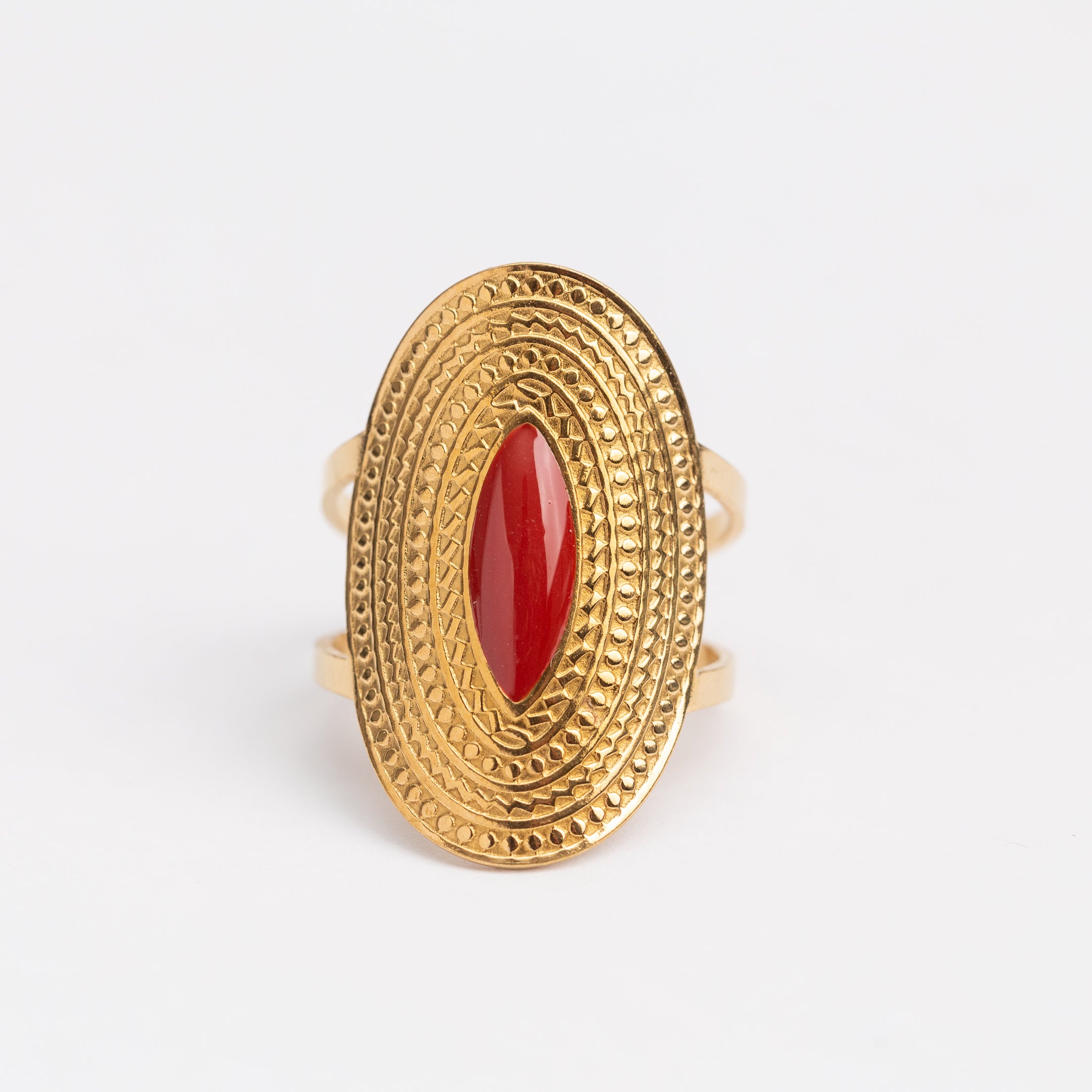Bague en acier inoxydable garantie - Taille standard