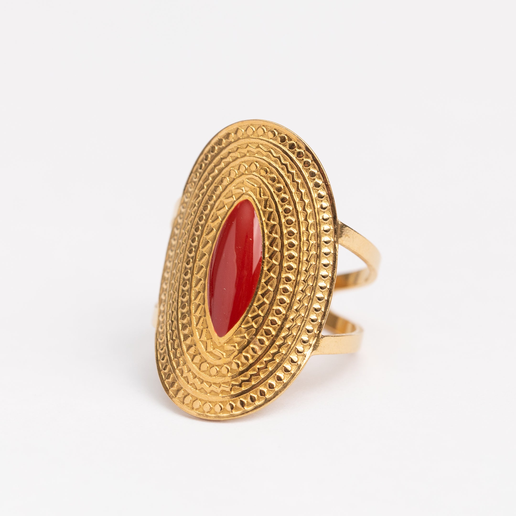 Bague en acier inoxydable garantie - Taille standard