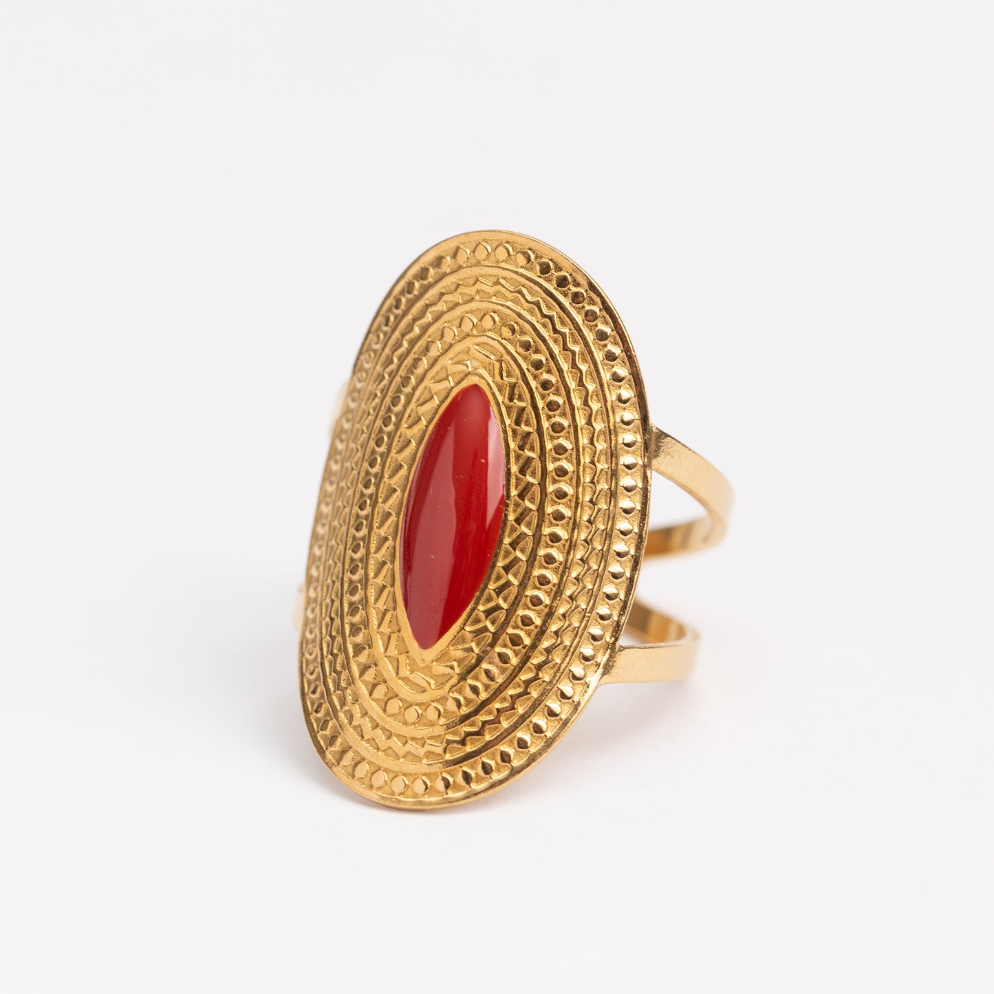 Bague en acier inoxydable garantie - Taille standard