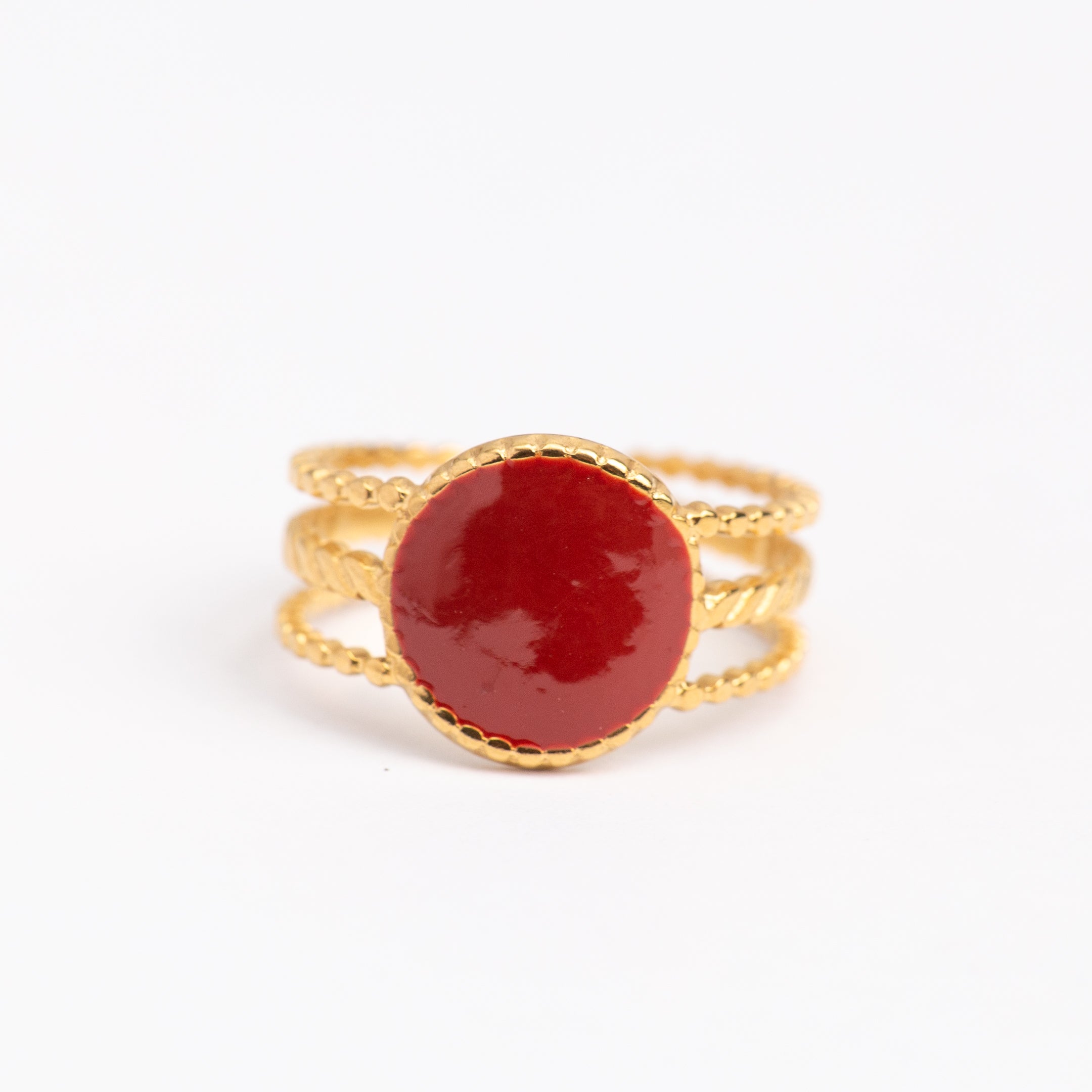 Bague en acier inoxydable garantie - Taille standard