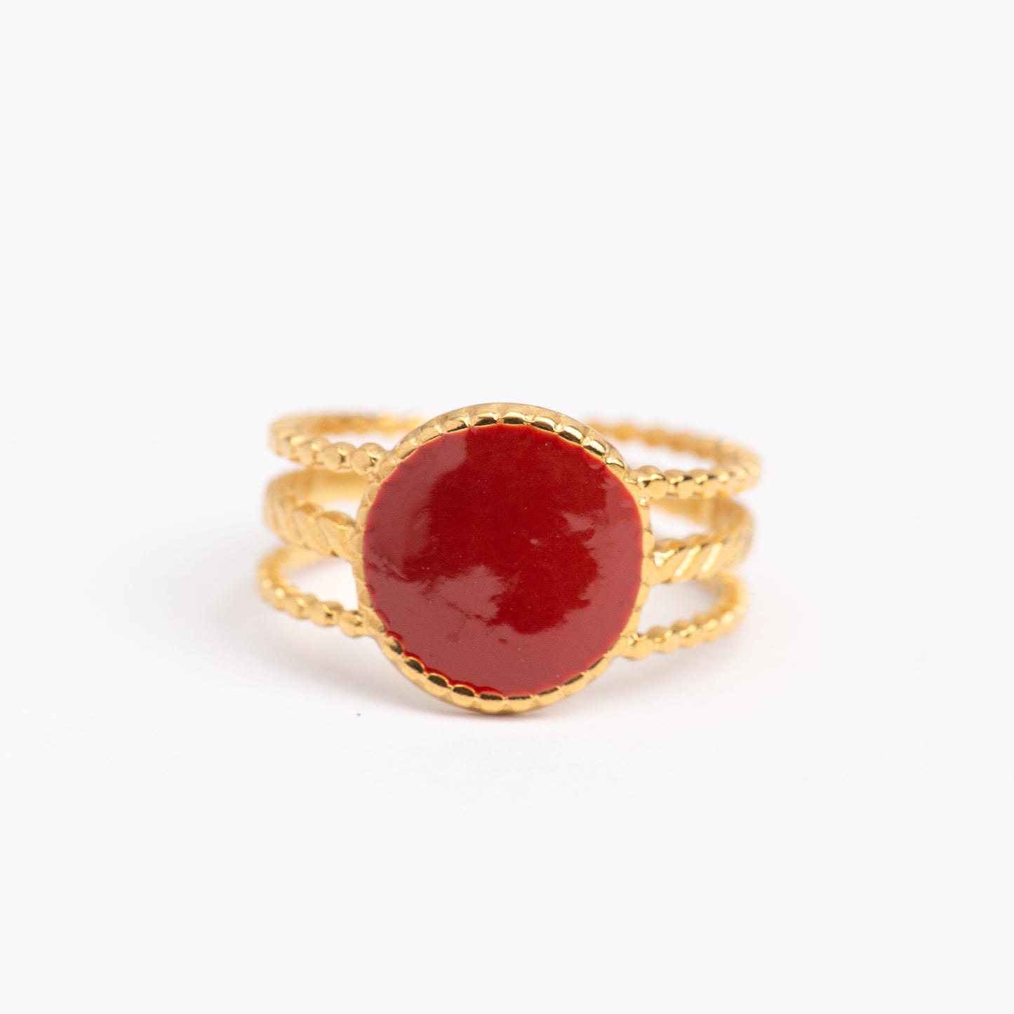 Bague en acier inoxydable garantie - Taille standard